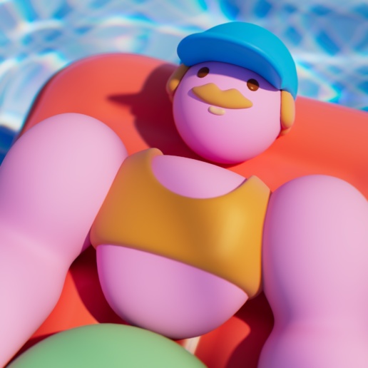 Lazy Summer - Pool - Boyo CloseUp by ChiChiLand