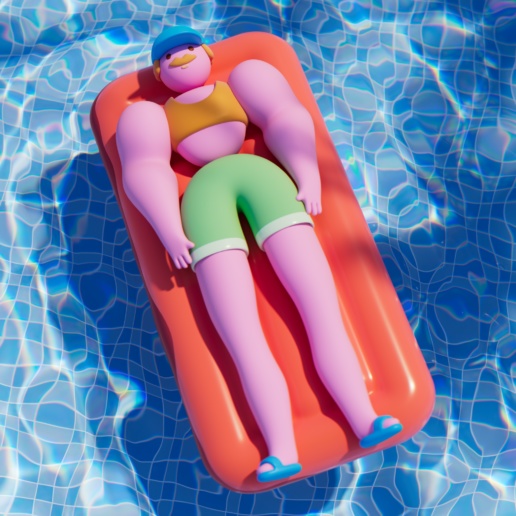 Lazy Summer - Pool - Boyo Full by ChiChiLand